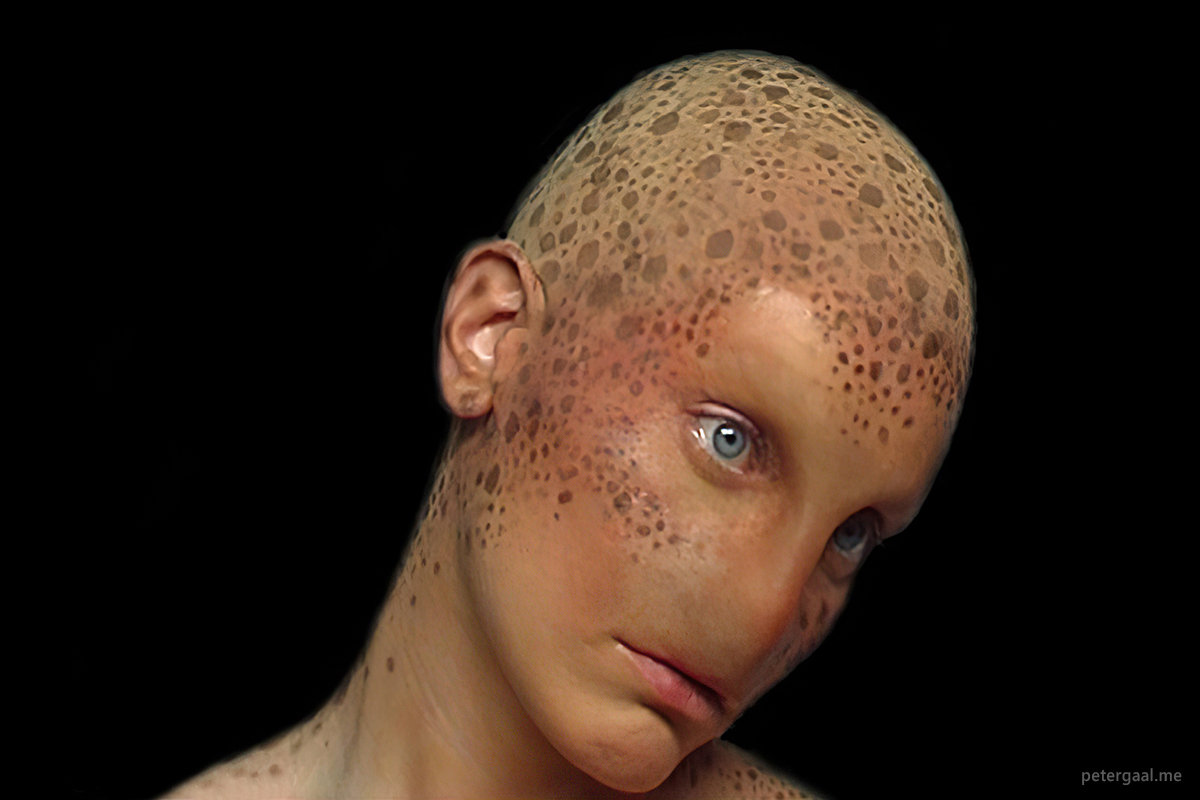 Peter Gaal prosthetic make-up